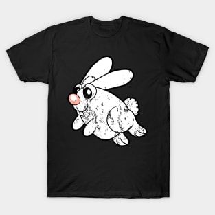 Retro Vintage Grunge Easter Bunny T-Shirt